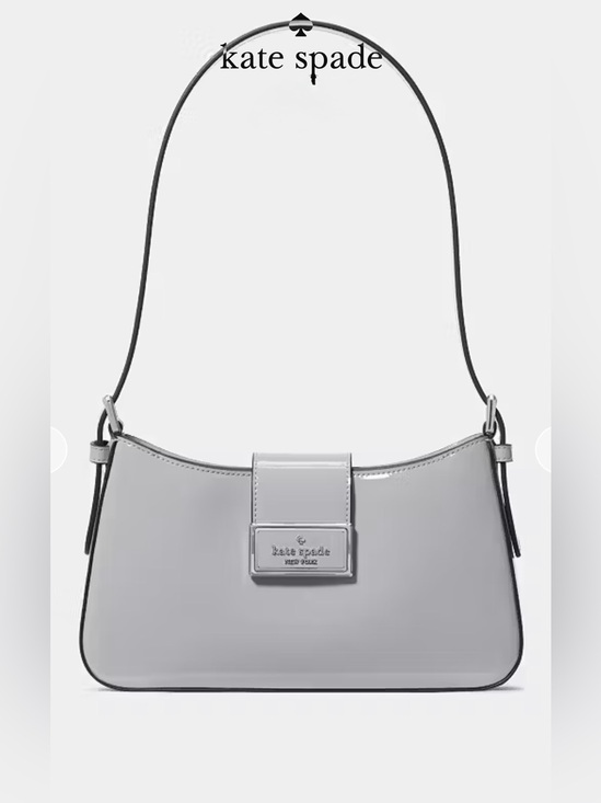 kate spade Handbags - Kate Spade Reegan Patent Fabric Small Shoulder Bag